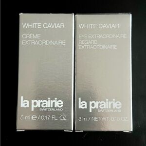 La Prairie White Caviar Crème and Eye set
